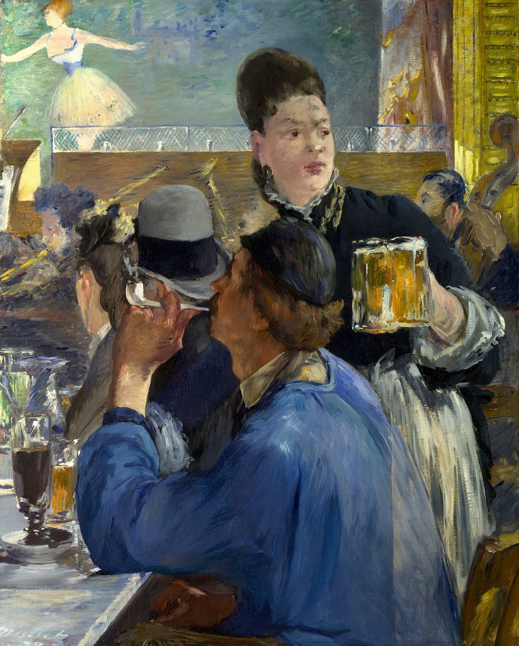 Kafe-Konser Köşesi by Édouard Manet
