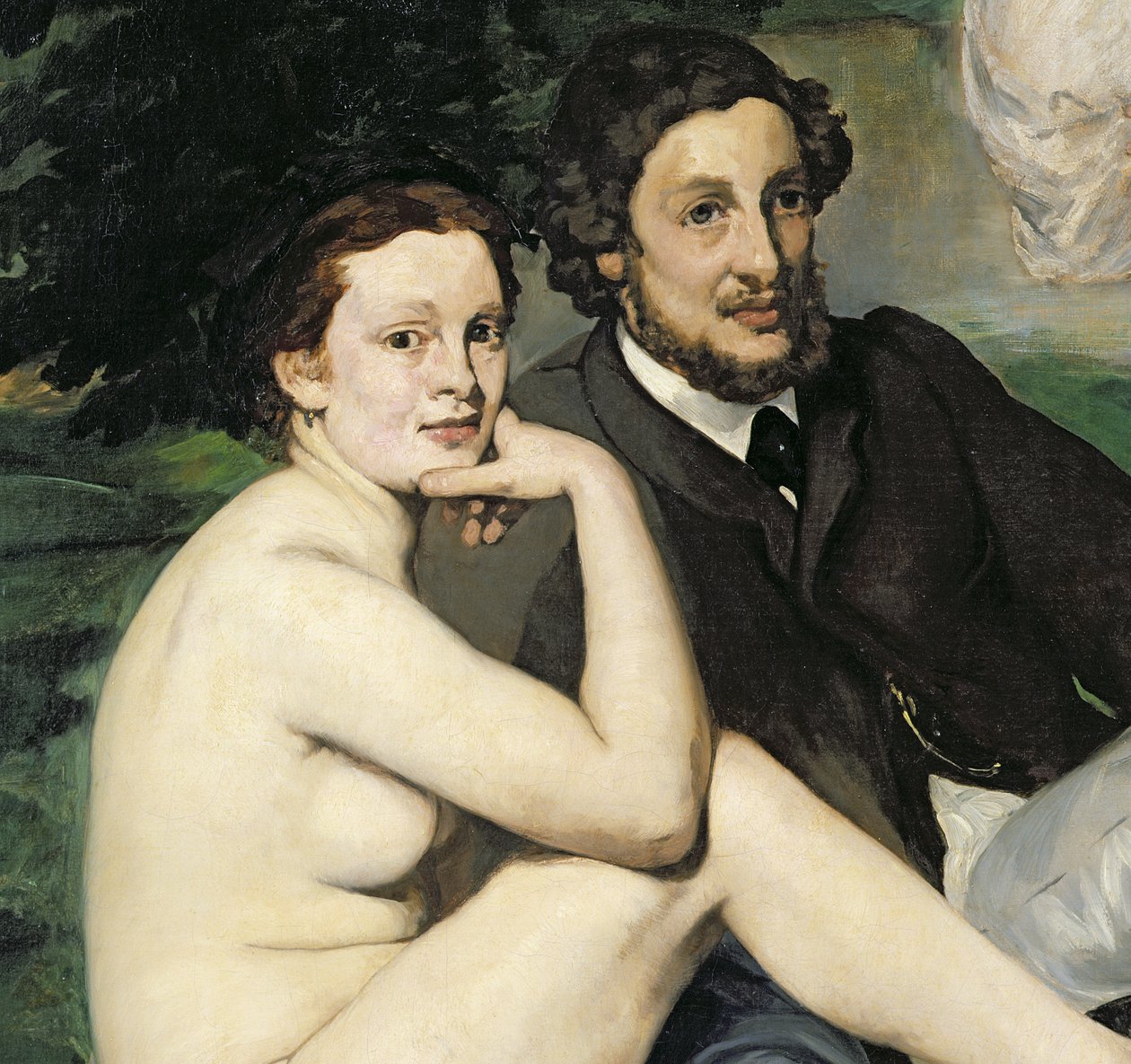 Dejeuner sur lHerbe, 1863 (2310 detayı) by Édouard Manet