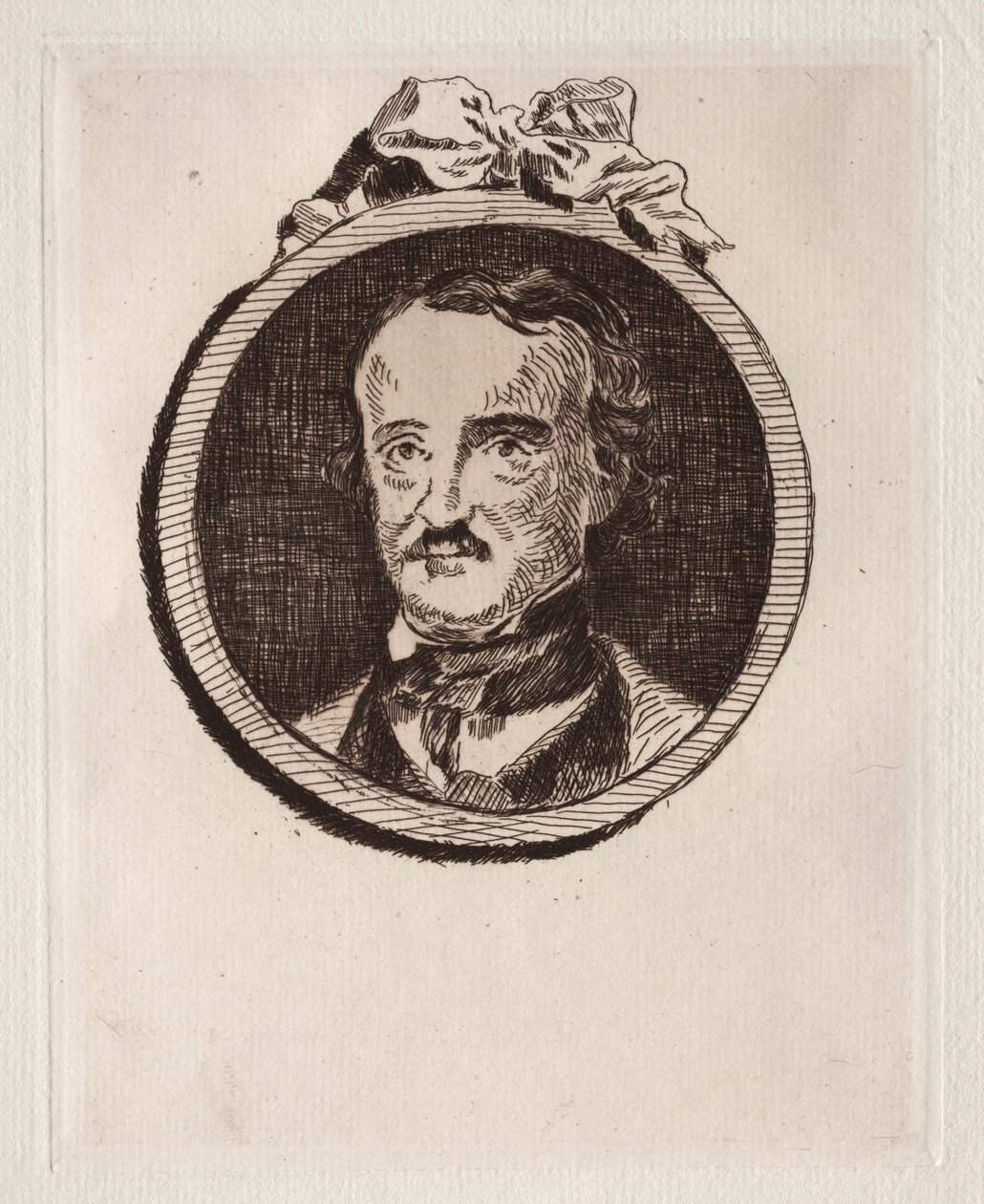 Edgar Allan Poe. by Édouard Manet
