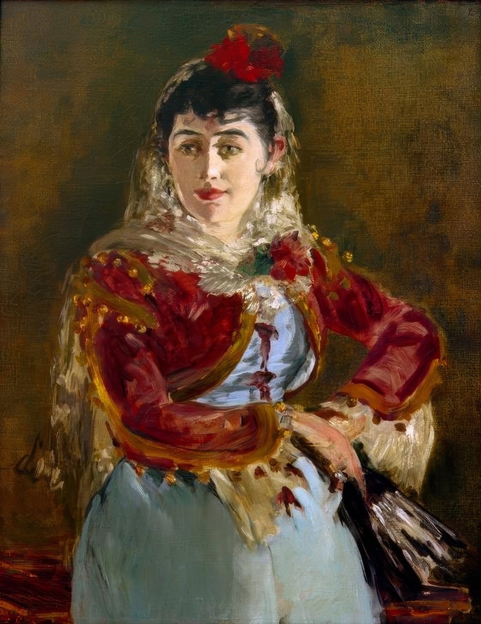 Carmen olarak Emilie Ambre by Édouard Manet