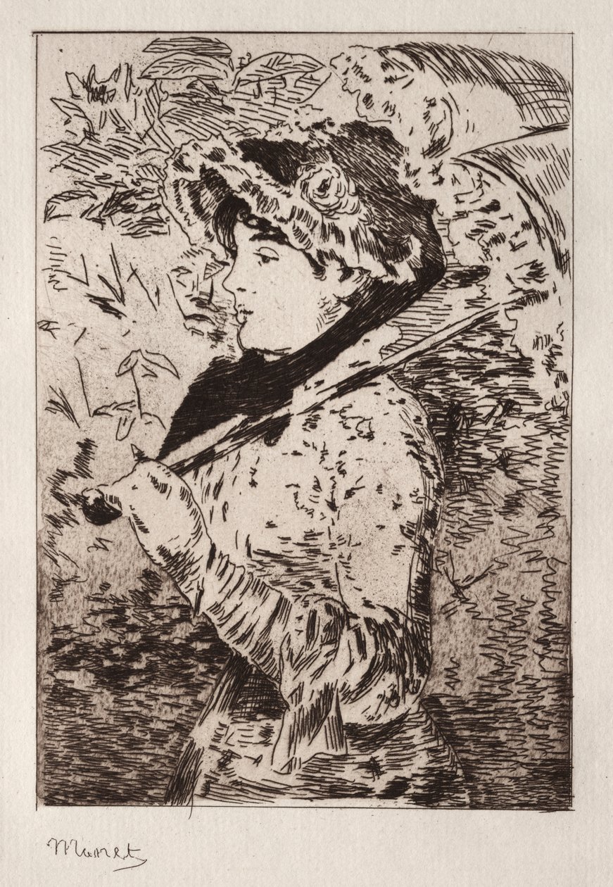Jeanne: Bahar by Édouard Manet