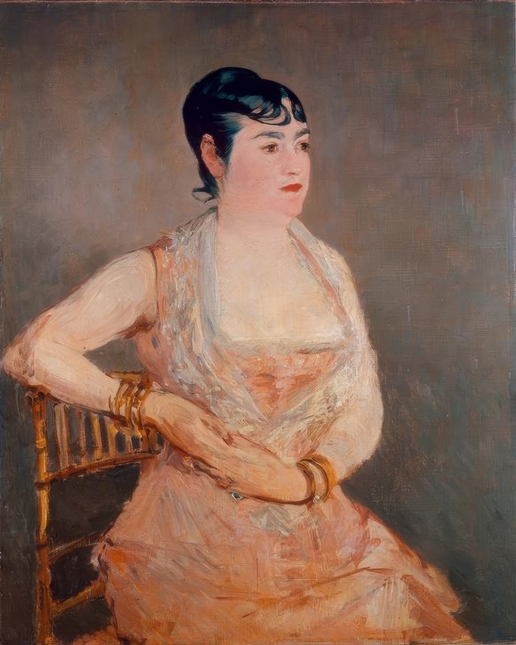 pembe bayan by Édouard Manet