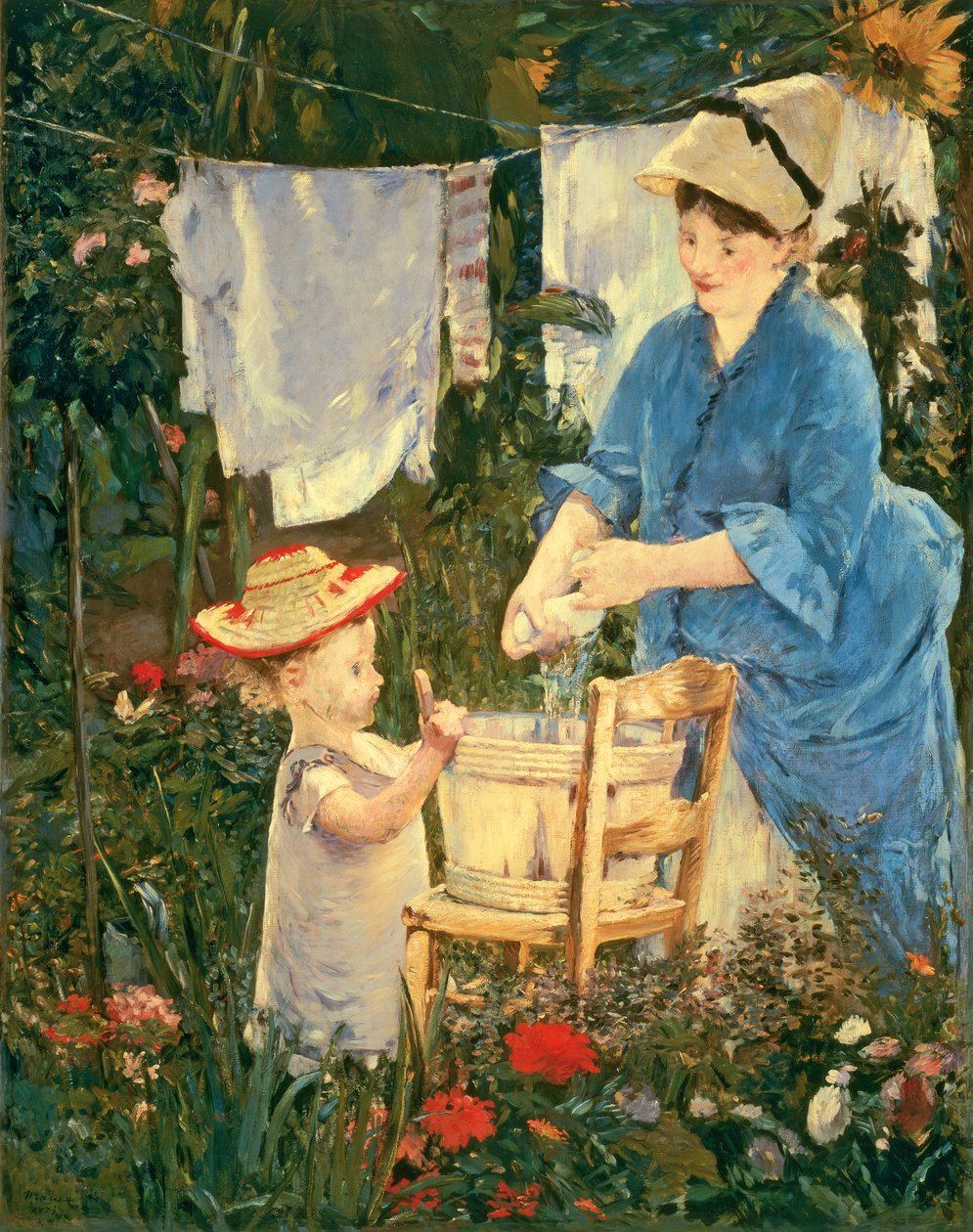Çamaşır by Édouard Manet