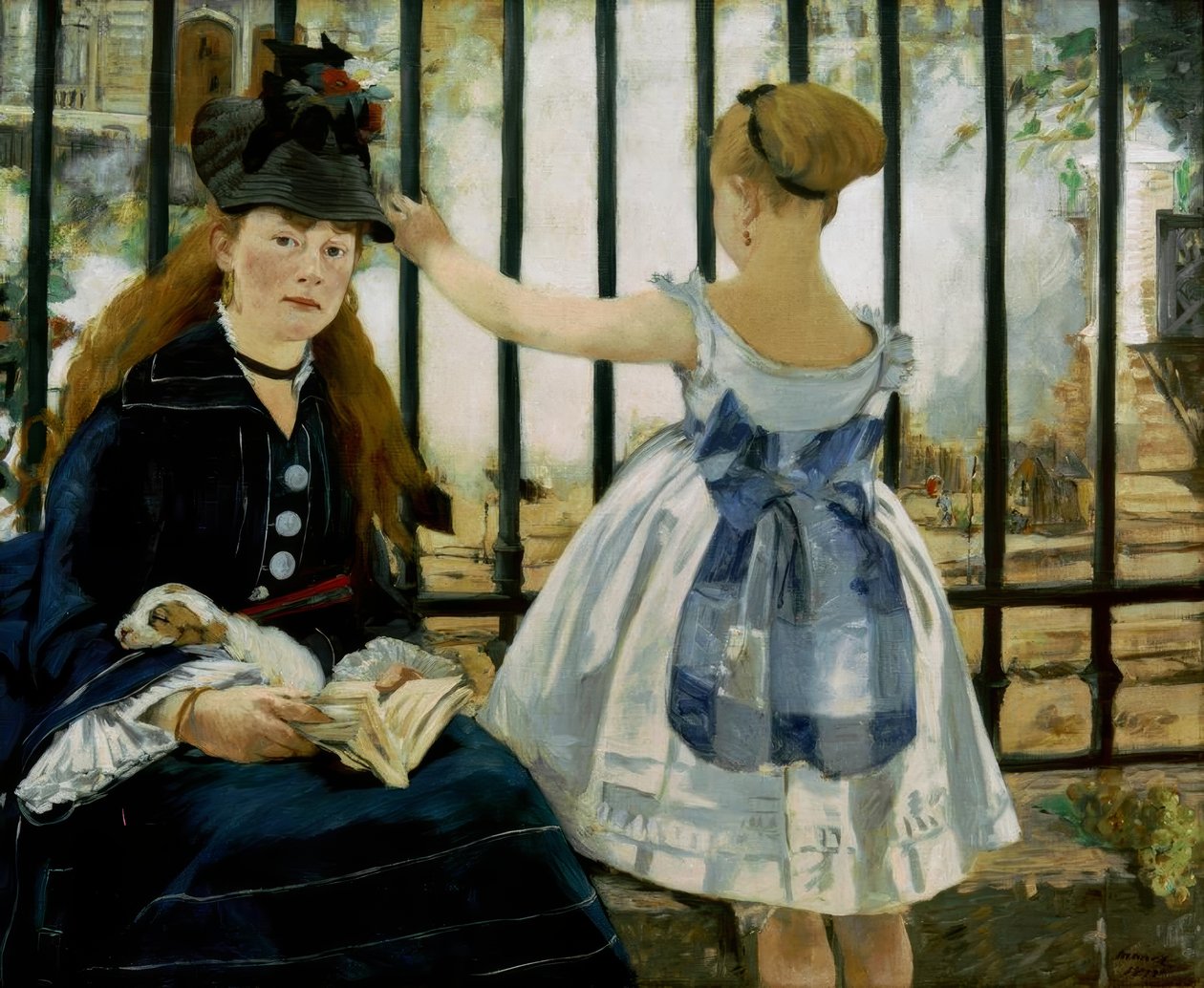Demiryolu by Édouard Manet