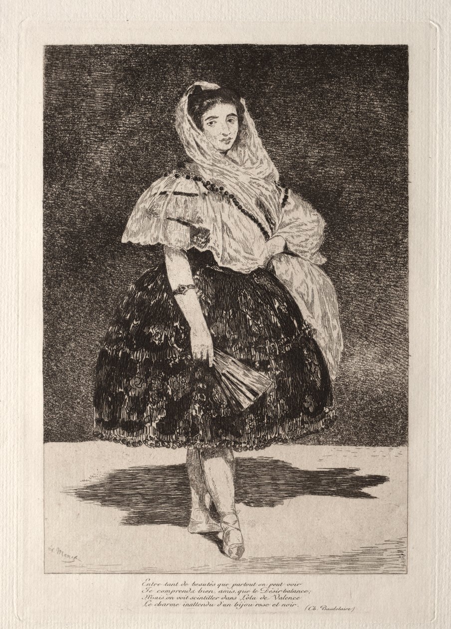 Lola de Valensiya by Édouard Manet