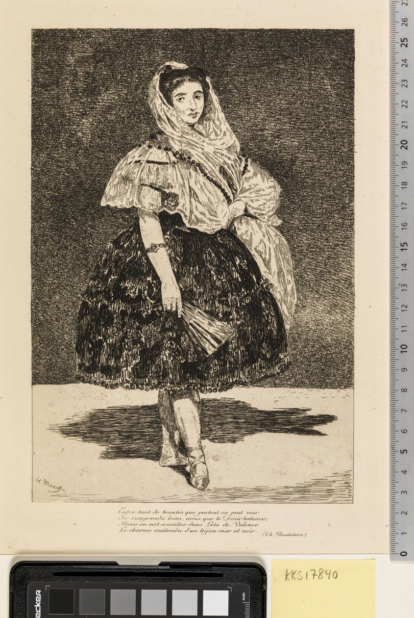 Lola de Valensiya by Édouard Manet