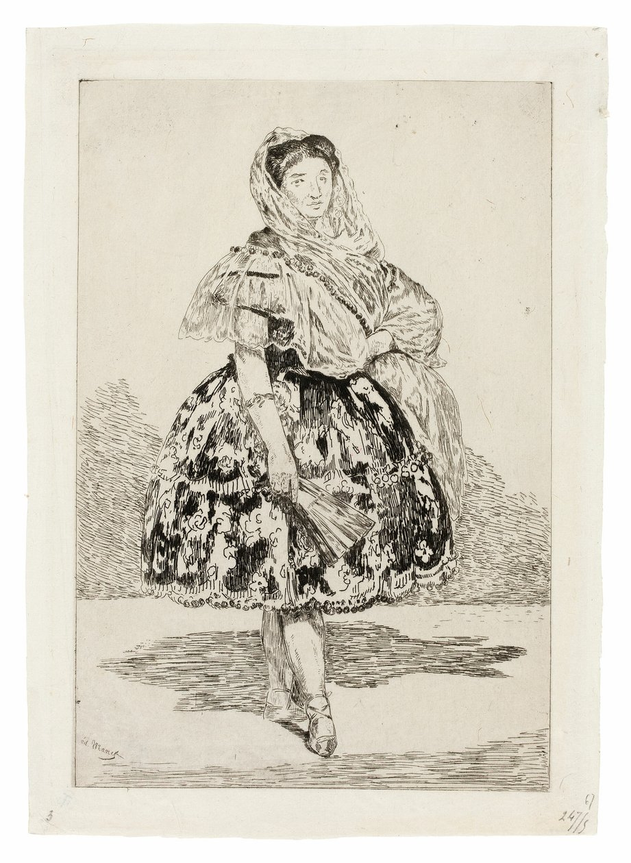 Lola de Valensiya by Édouard Manet