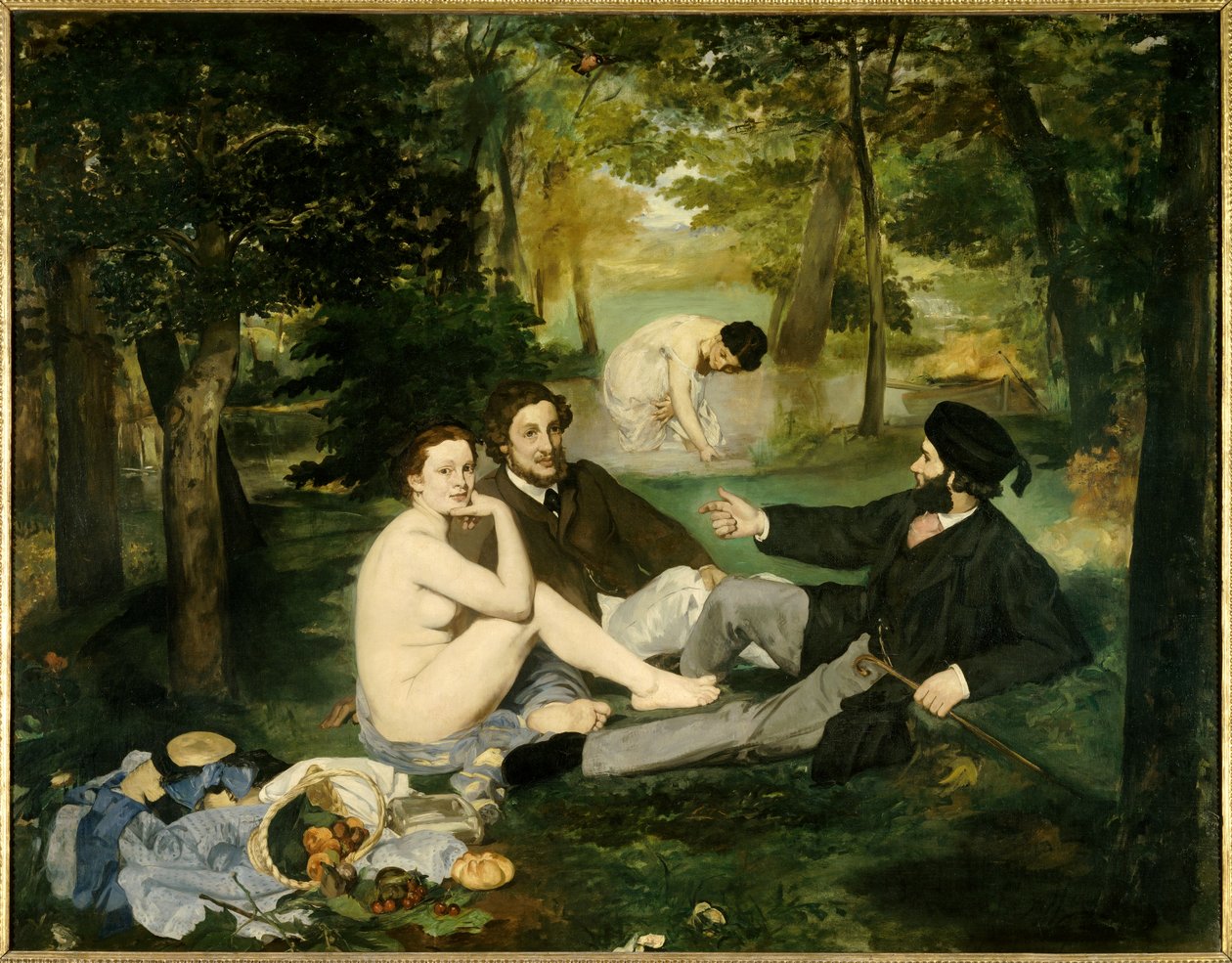 Çimenlerde Öğle Yemeği by Édouard Manet
