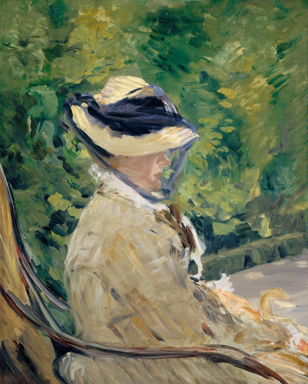 Madam Manet Suzanne Leenhoff, 1830-1906, Bellevue
