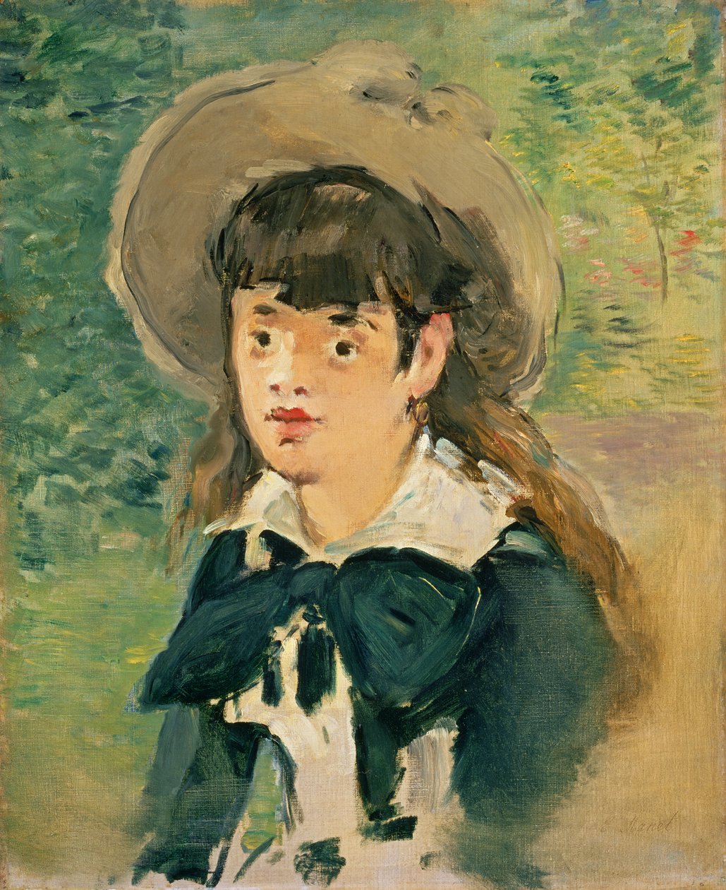 Bayan Voisin, 1880 by Édouard Manet