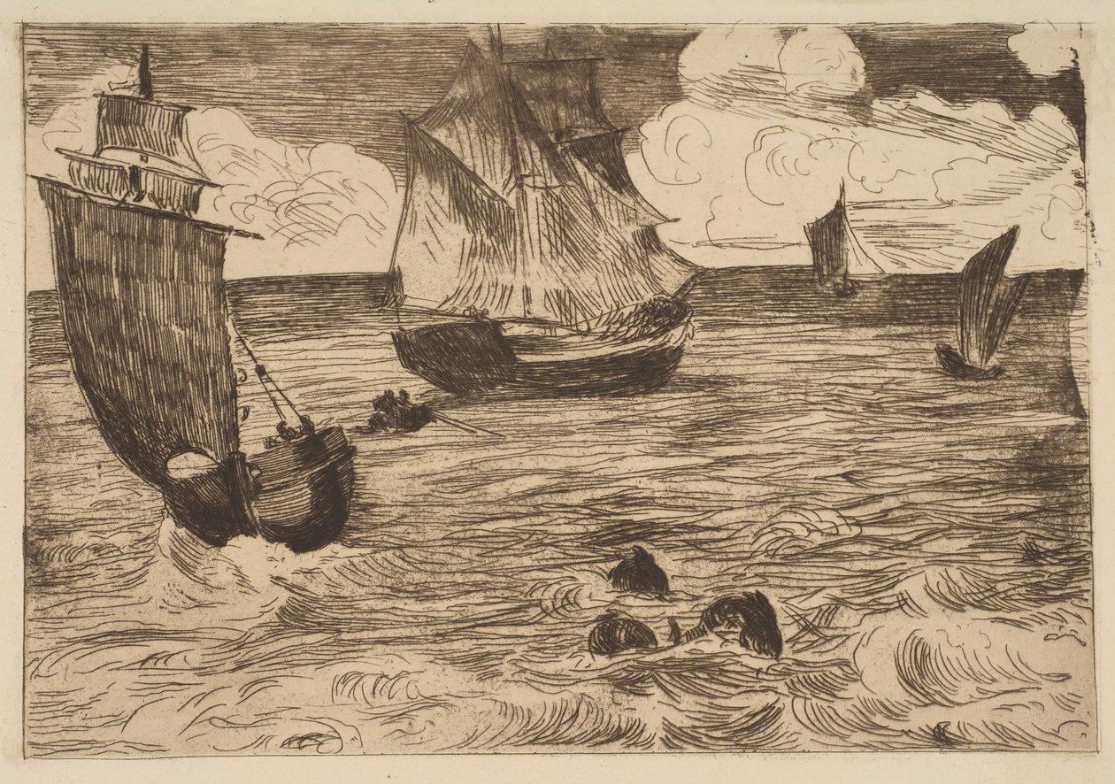 Deniz, 1865-66. by Édouard Manet