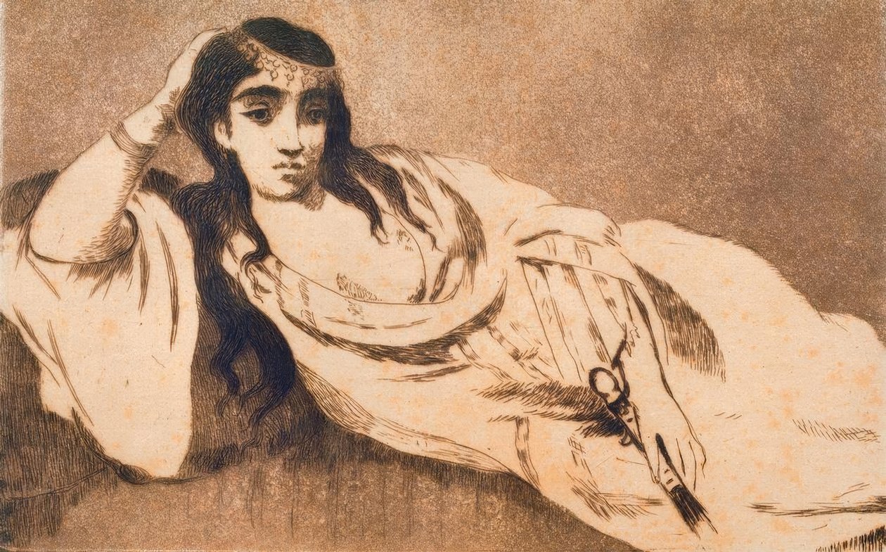 Odalıske by Édouard Manet