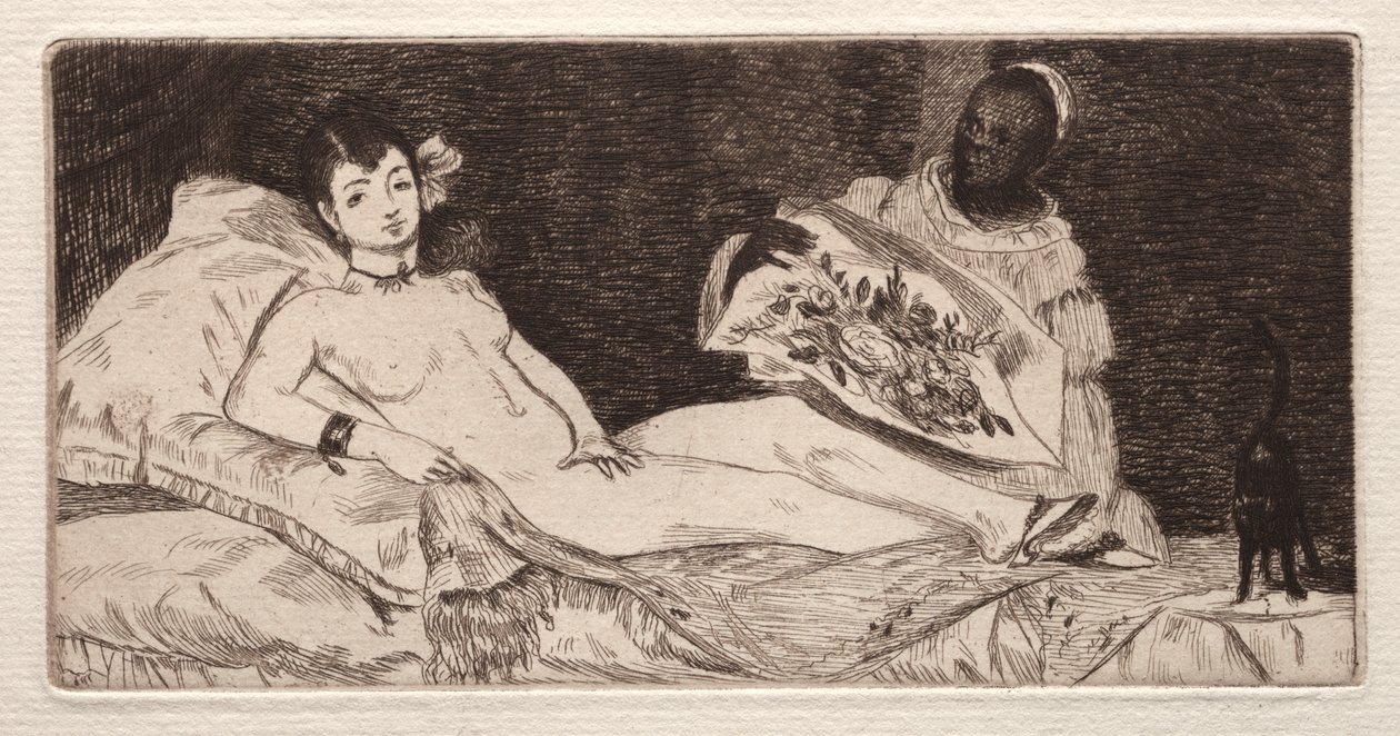 olimpiya by Édouard Manet