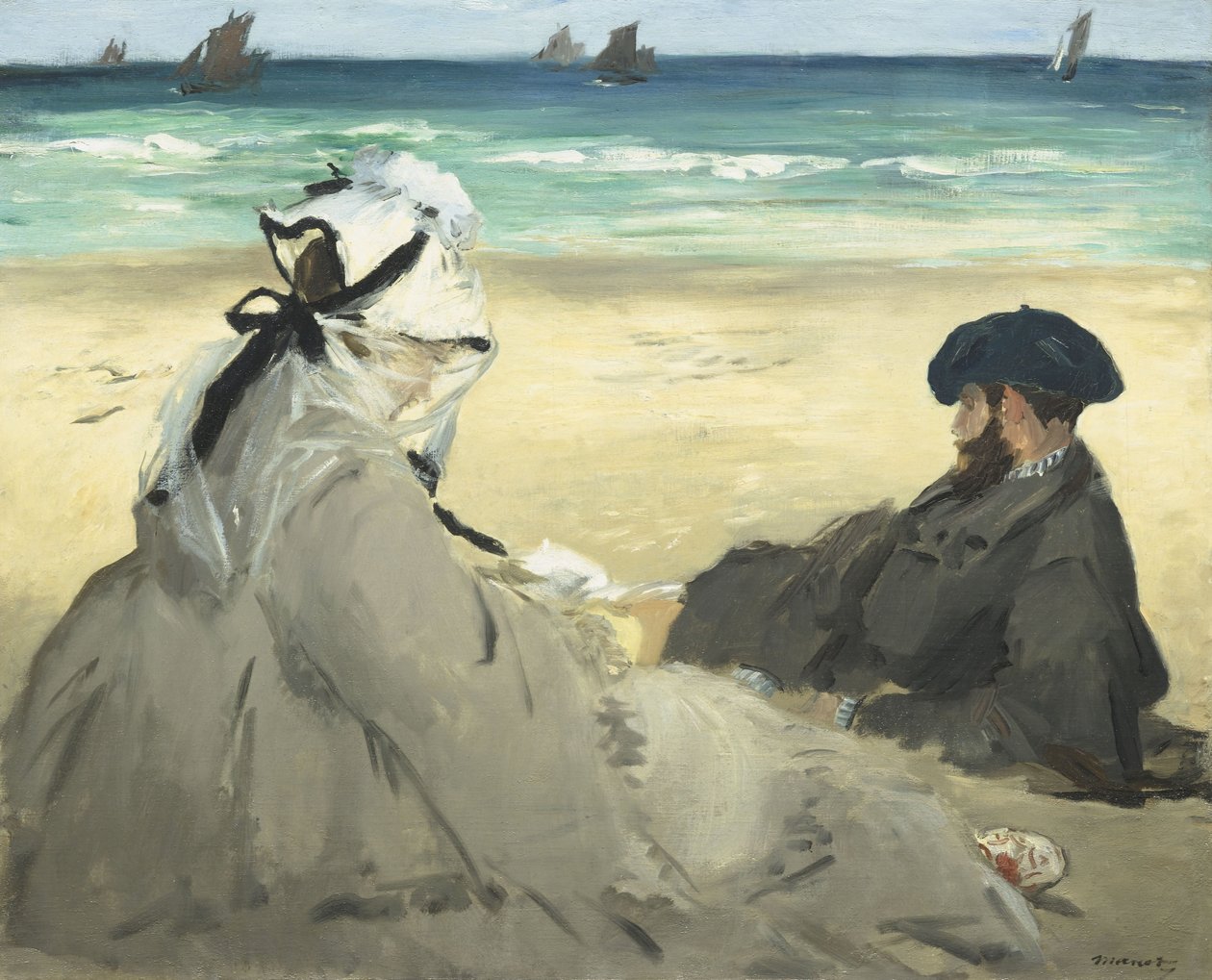 Sahilde by Édouard Manet