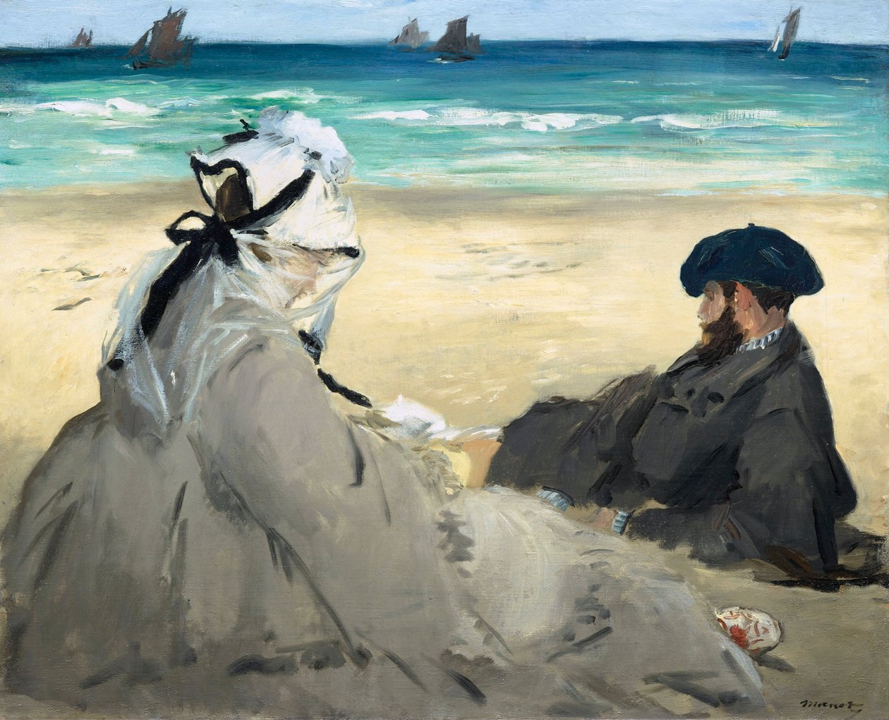 Sahilde, 1873 by Édouard Manet