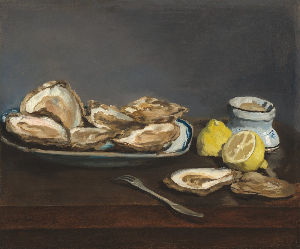 İstiridye, 1862. by Édouard Manet
