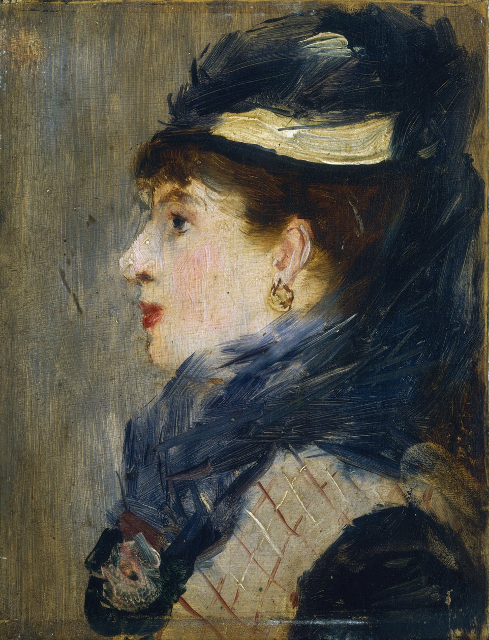 Bir Hanımefendinin Portresi, c. 1879. by Édouard Manet
