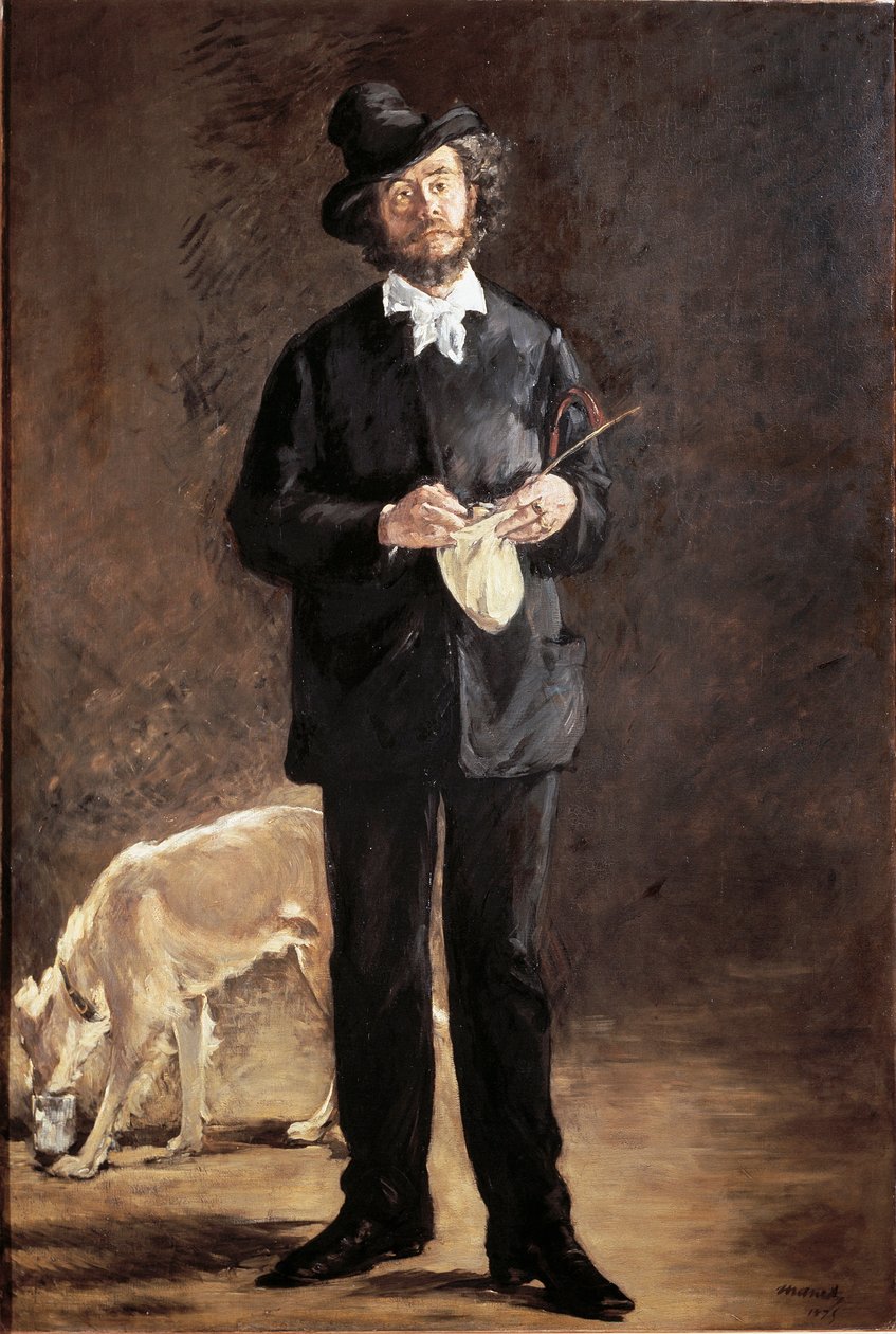 Şair, ressam ve heykeltıraş Gilbert-Marcellin Desboutin