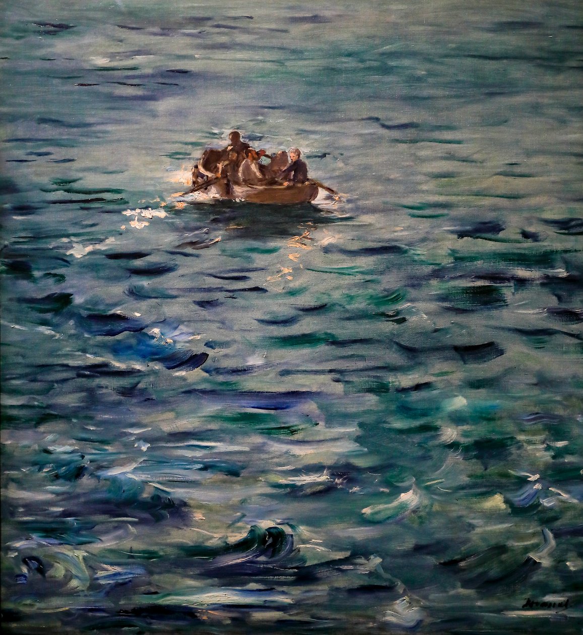 Rochefort kaçış by Édouard Manet