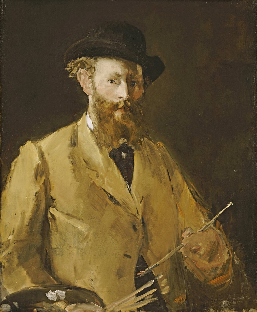 Paletli Otoportre by Édouard Manet