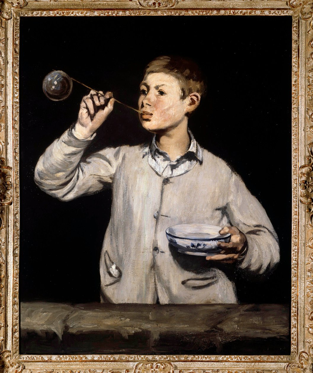 Sabun köpüğü. Edouard Manet
