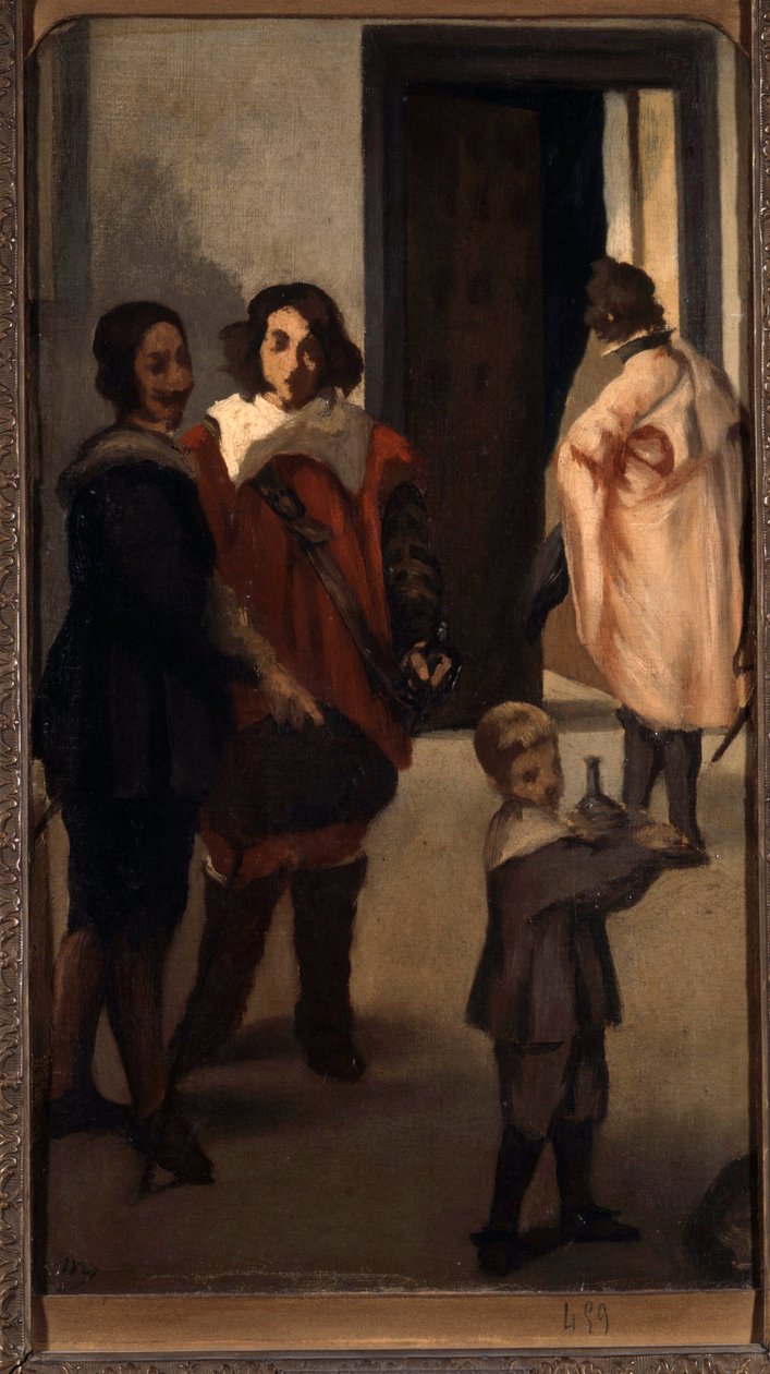 İspanyol Atlıları Tablosu Edouard Manet (1832-1883) 1859 Güneş. 0.45 X 0.26 m Lyon, Güzel Sanatlar Müzesi by Édouard Manet
