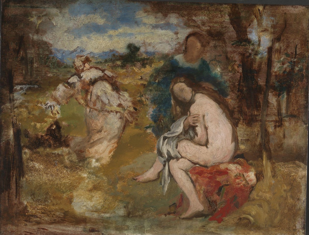 Sürpriz Peri, 1860 dolayları (tuval üzerine yağlı boya) by Édouard Manet