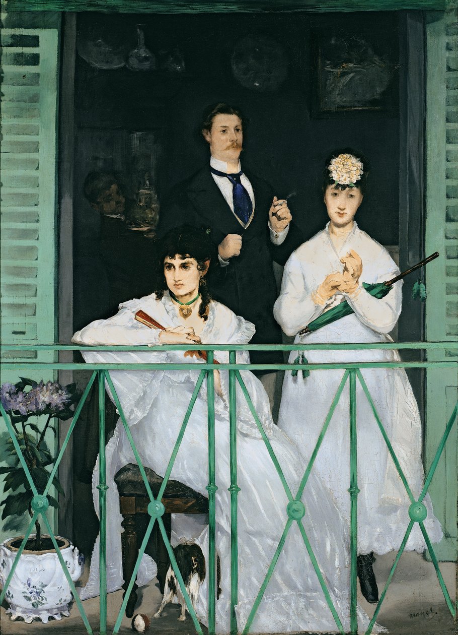 Balkon by Édouard Manet