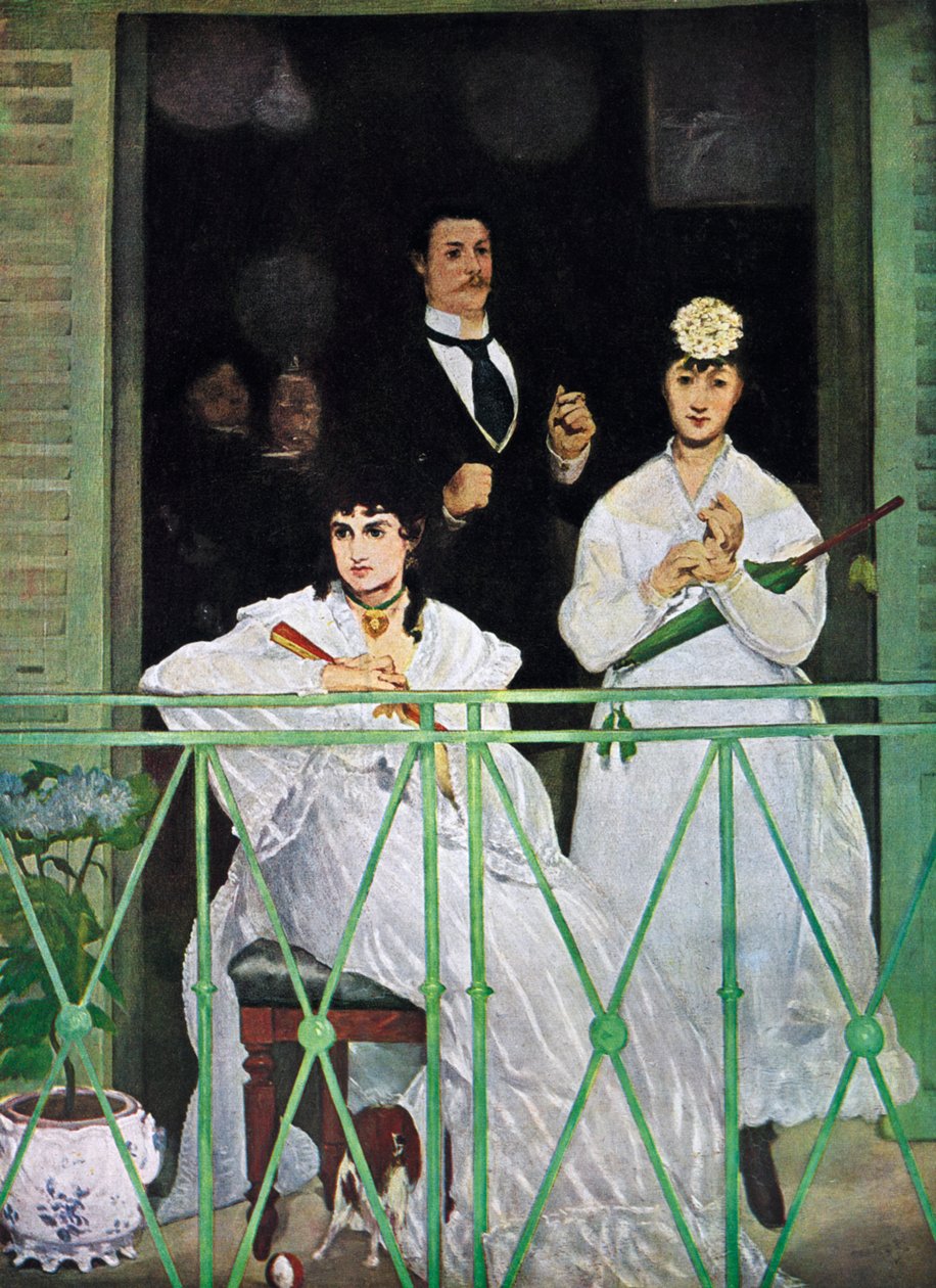 Balkon, 1868-1869. by Édouard Manet