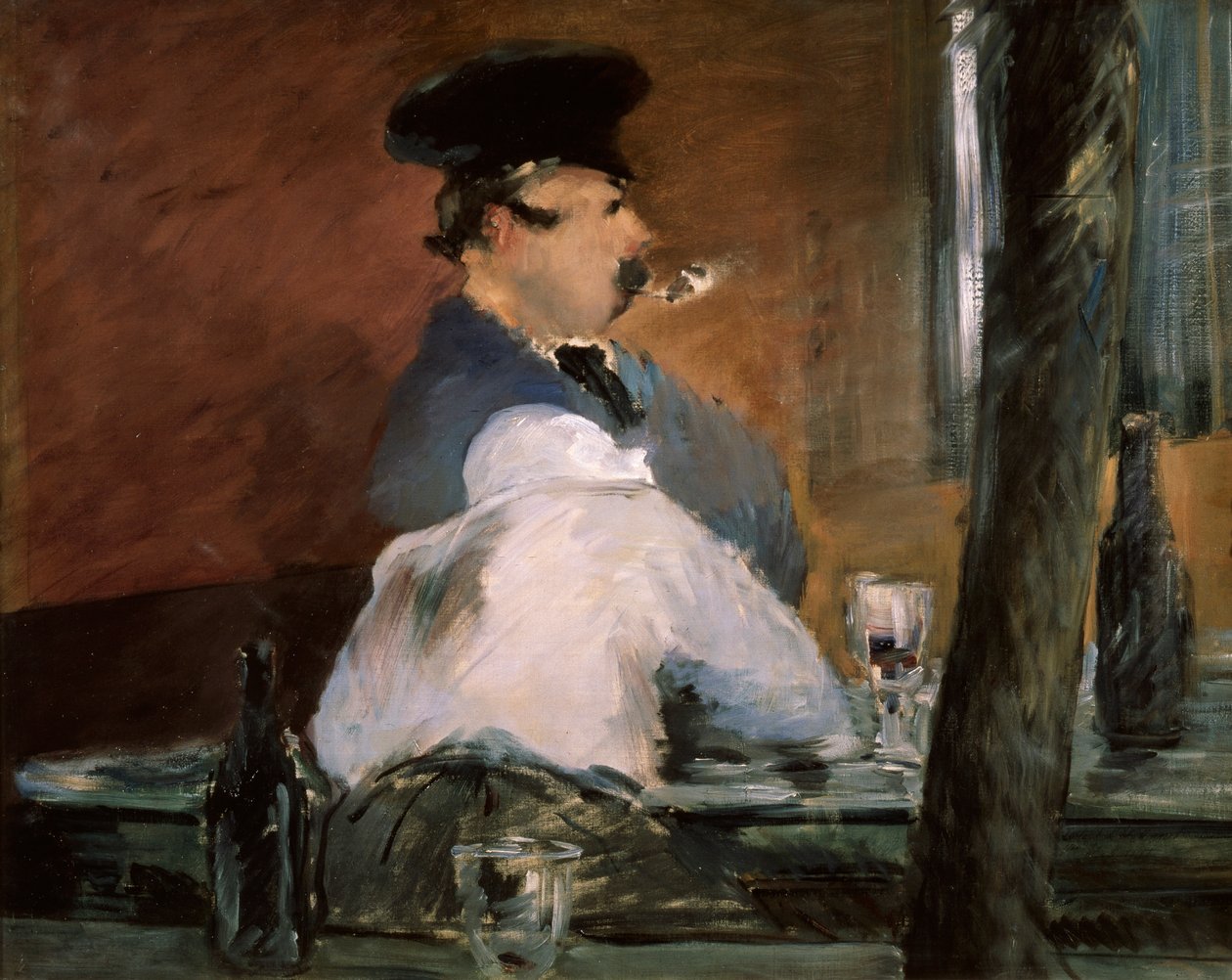 Bar Le Bouchon, 1878-1879. by Édouard Manet