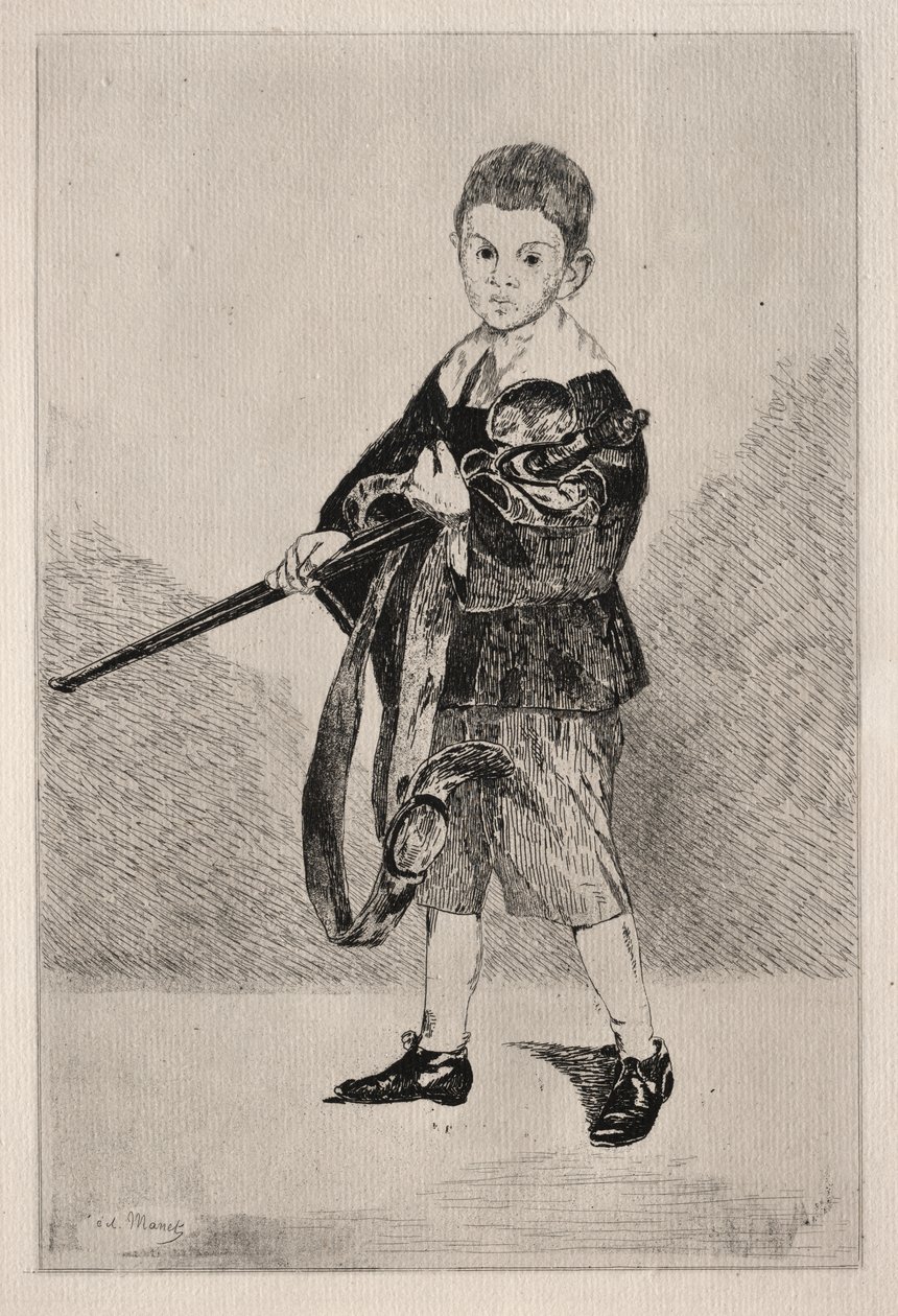 Kılıçlı Çocuk by Édouard Manet