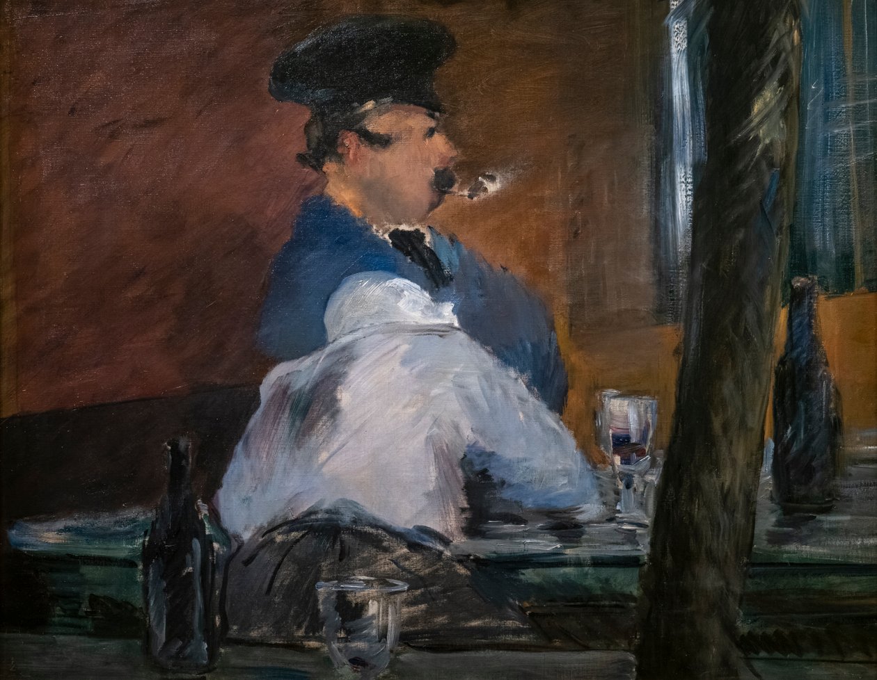 Cork veya Country Inn (La Guinguette) by Édouard Manet