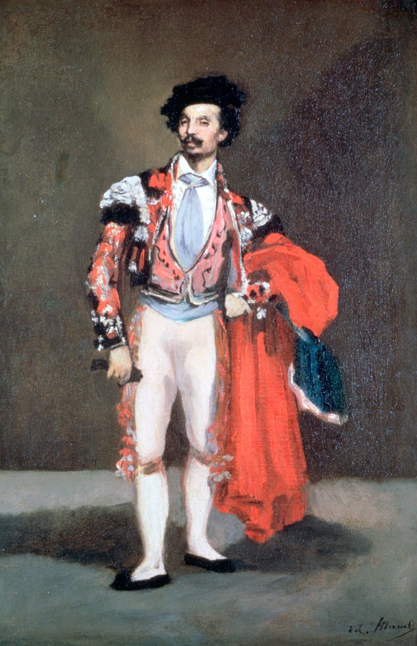 Dansçı, Mariano Camprubi, 1862 by Édouard Manet