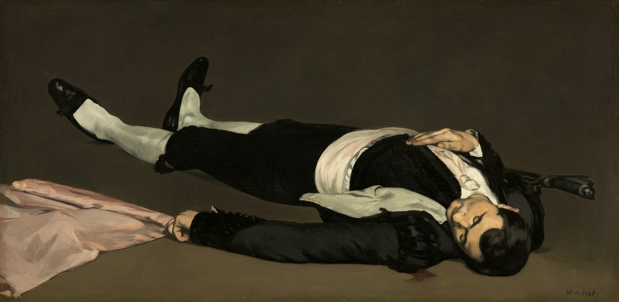 Ölü Toreador by Édouard Manet