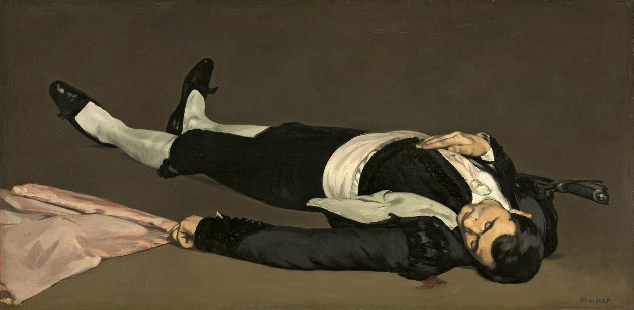 Ölü Toreador, c.1864 by Édouard Manet