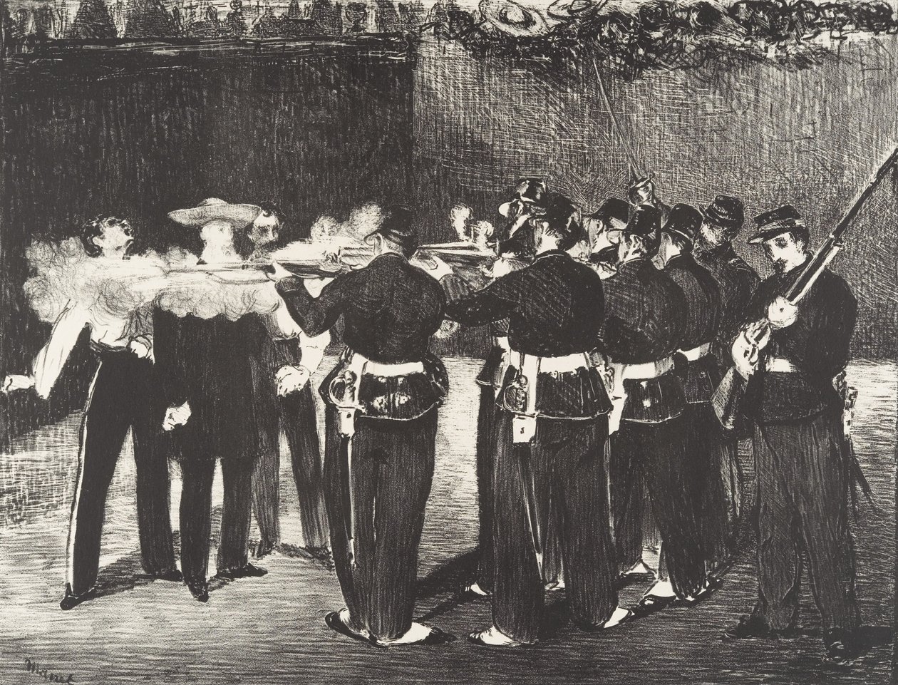 İmparator Maximilian'ın İnfazı Maximilian'ın İnfazı, 1868. by Édouard Manet