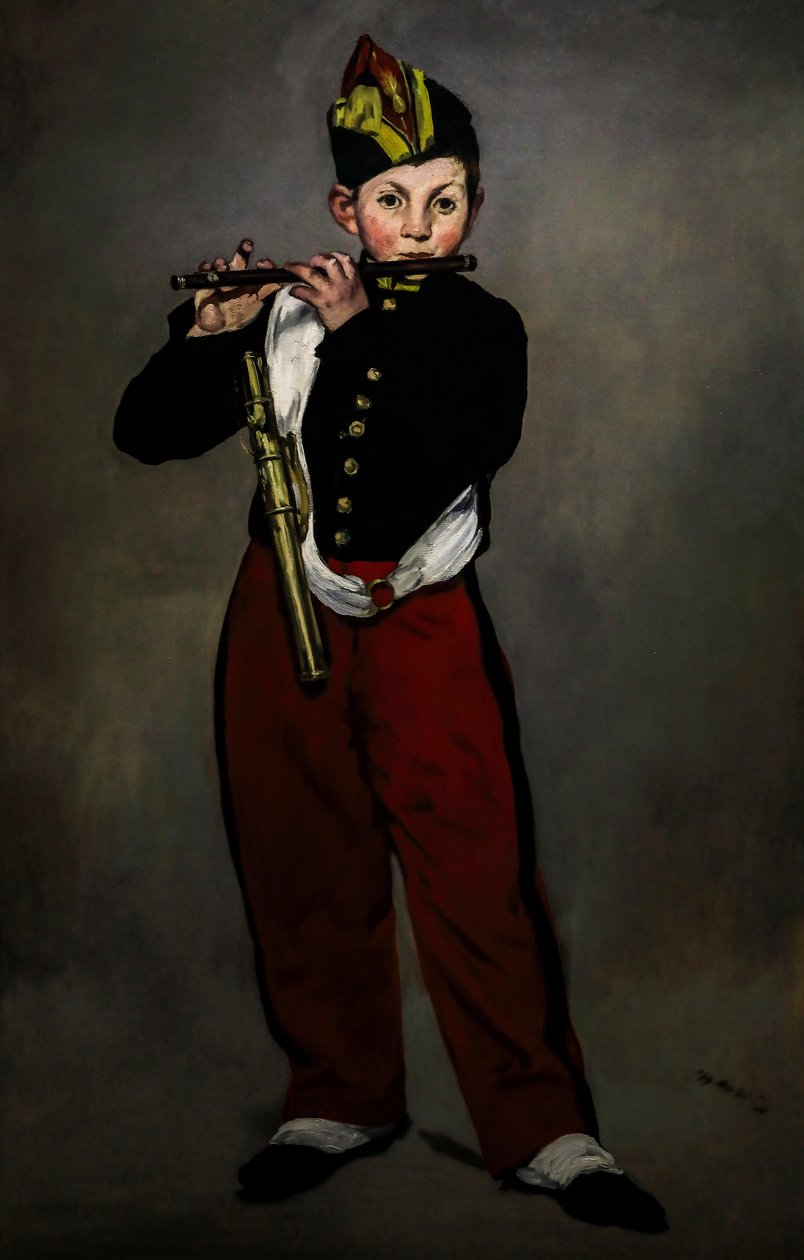 The Fife Player 1866 (Tuval Üzerine Yağlıboya) by Édouard Manet