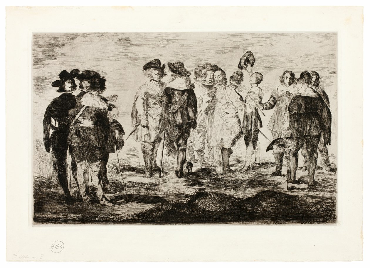 Küçük Cavaliers by Édouard Manet