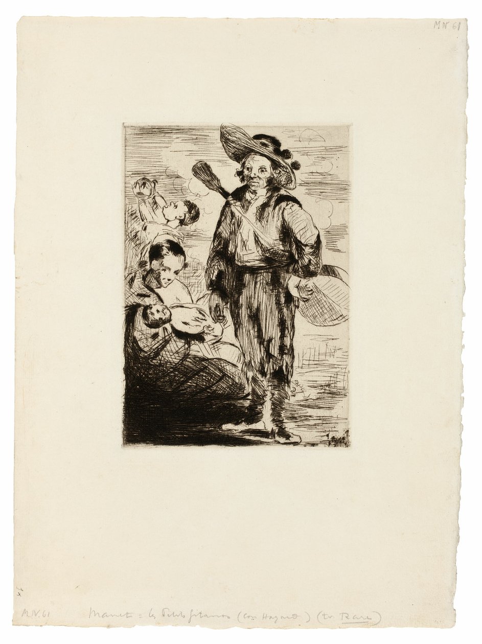 Küçük Çingeneler by Édouard Manet