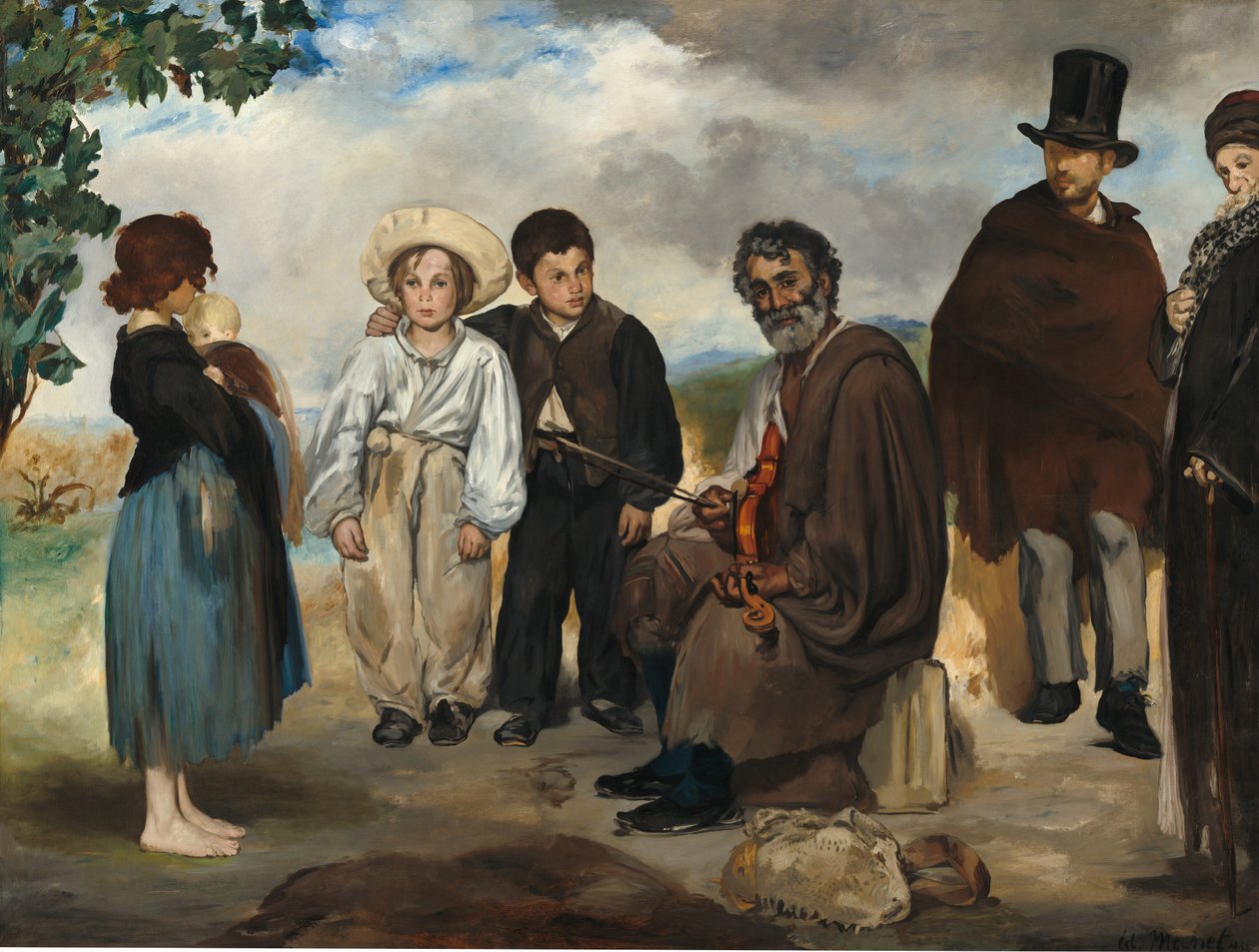 Eski Müzisyen by Édouard Manet