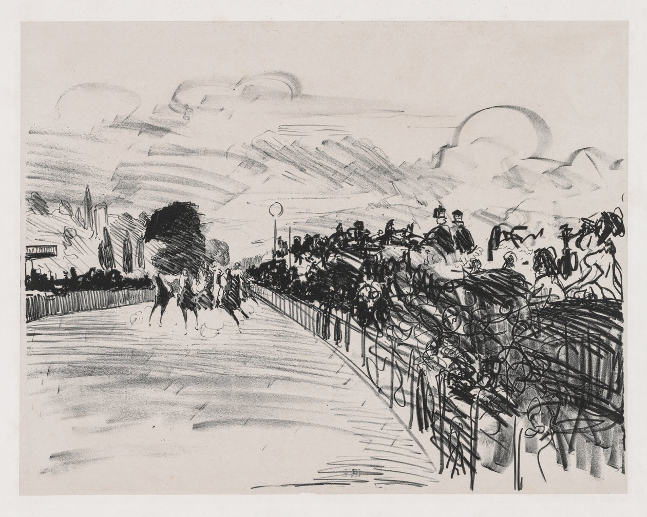 Yarışlar by Édouard Manet
