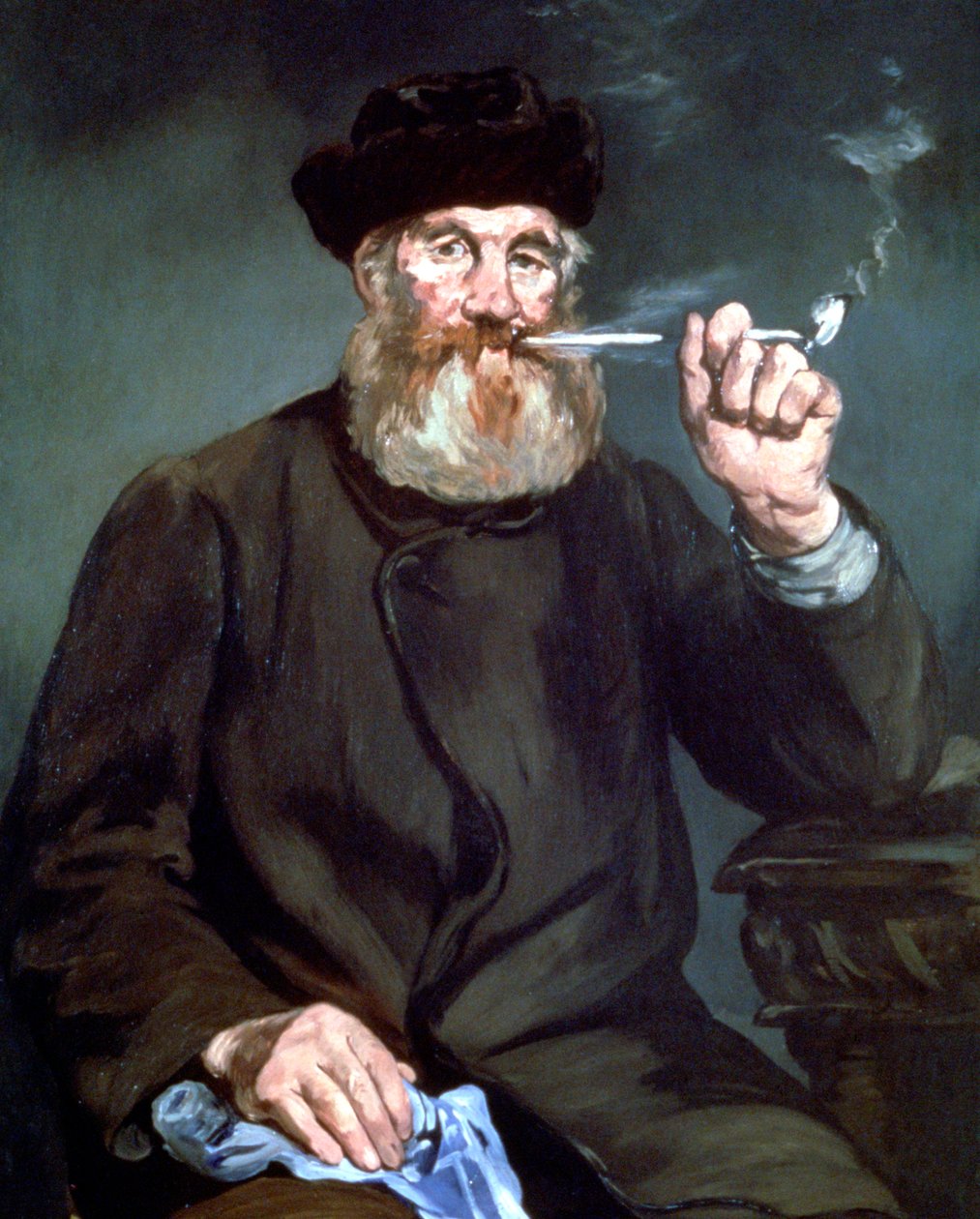 Sigara İçen, 1866 by Édouard Manet