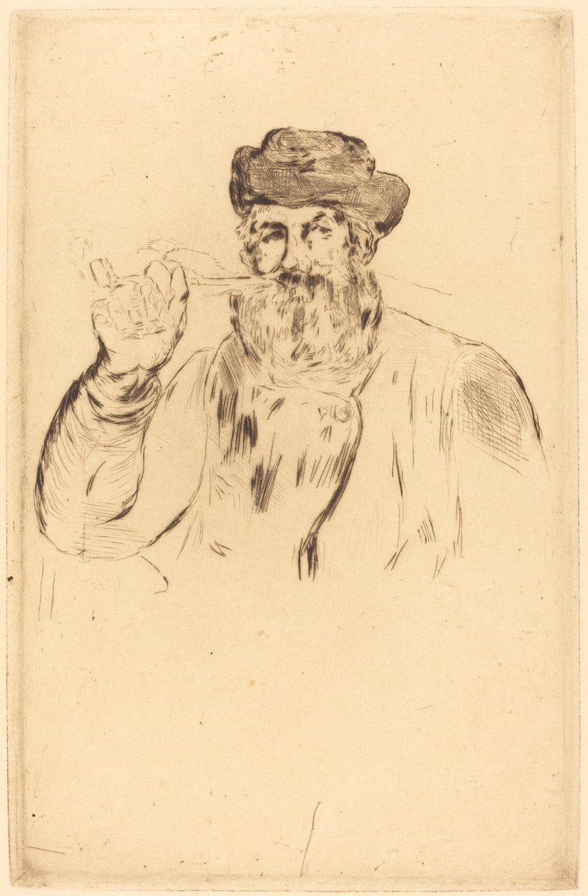 Sigara İçen Sigara İçen, 1866. by Édouard Manet