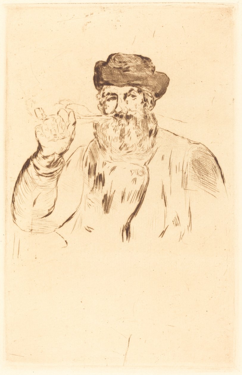 Sigara İçen Sigara İçen, 1866. by Édouard Manet