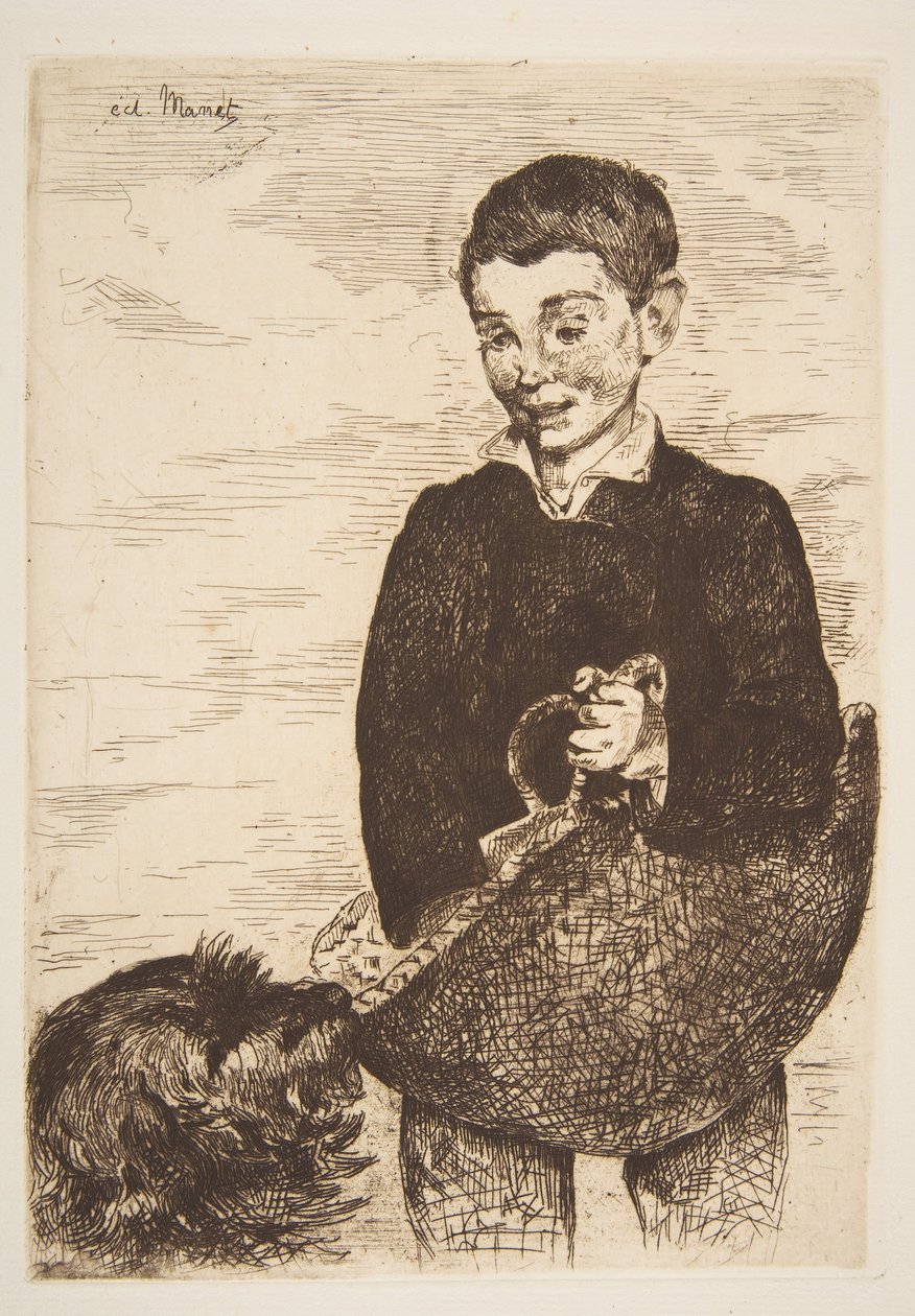Kestane, 1861-62. by Édouard Manet