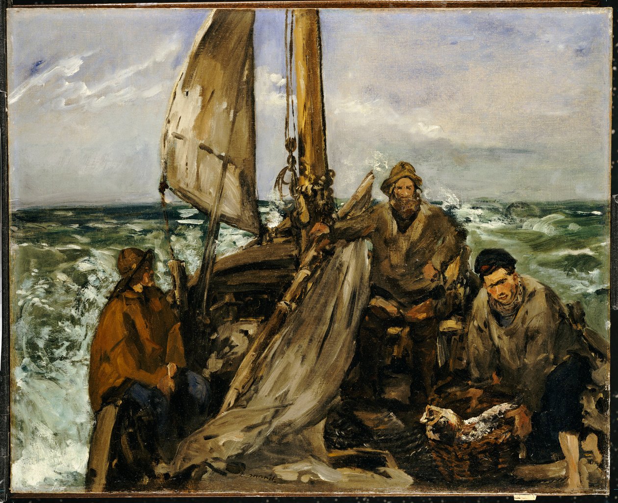 Denizin İşçileri, 1873 by Édouard Manet