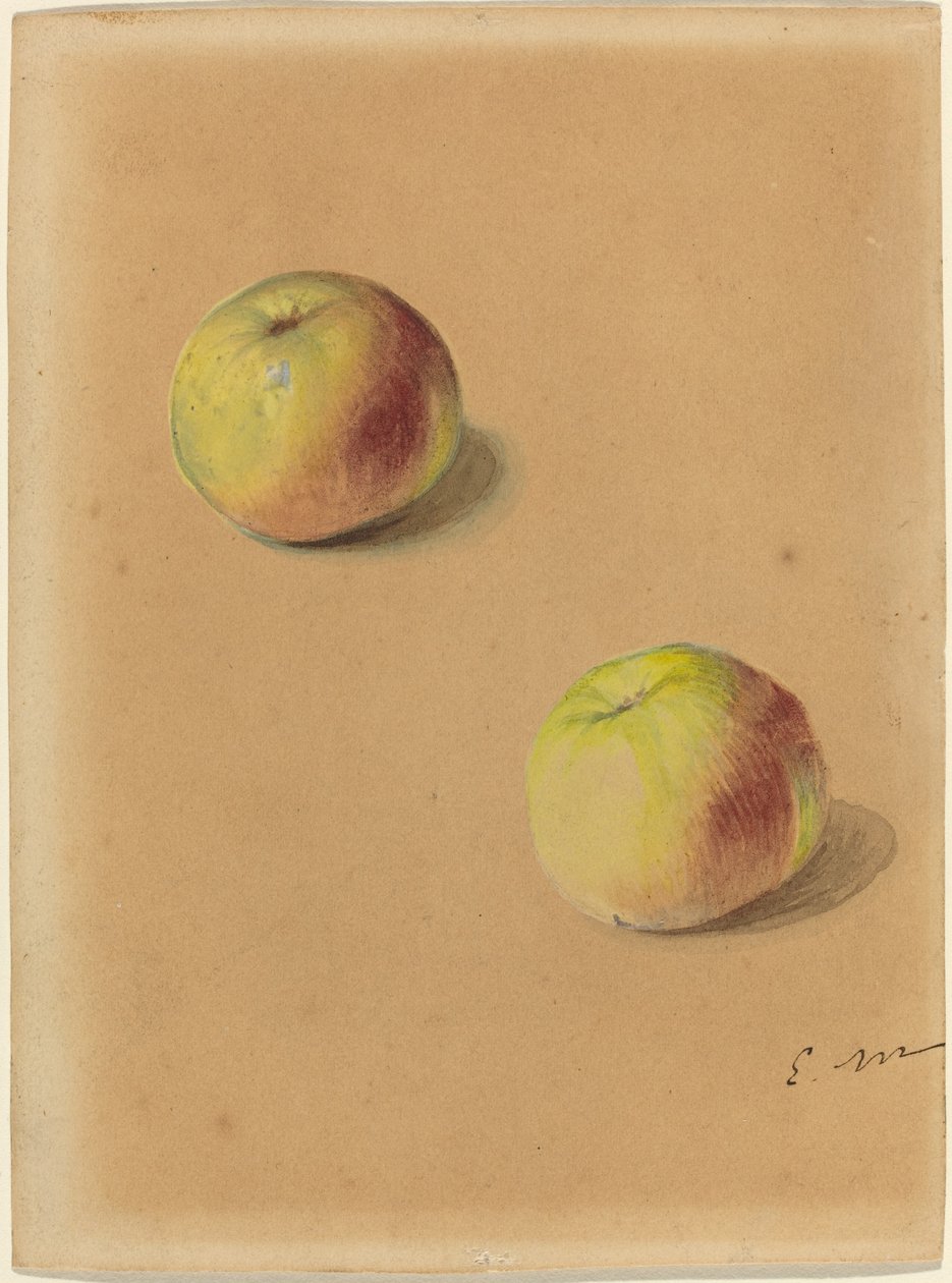 İki elma by Édouard Manet