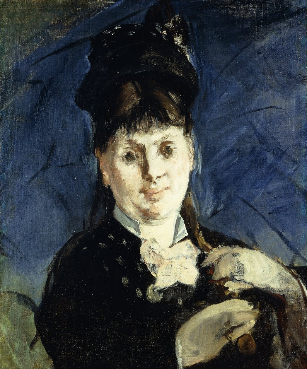 Kadın ve Şemsiye; La Femme ve L"Ombrelle, c.1875 by Édouard Manet