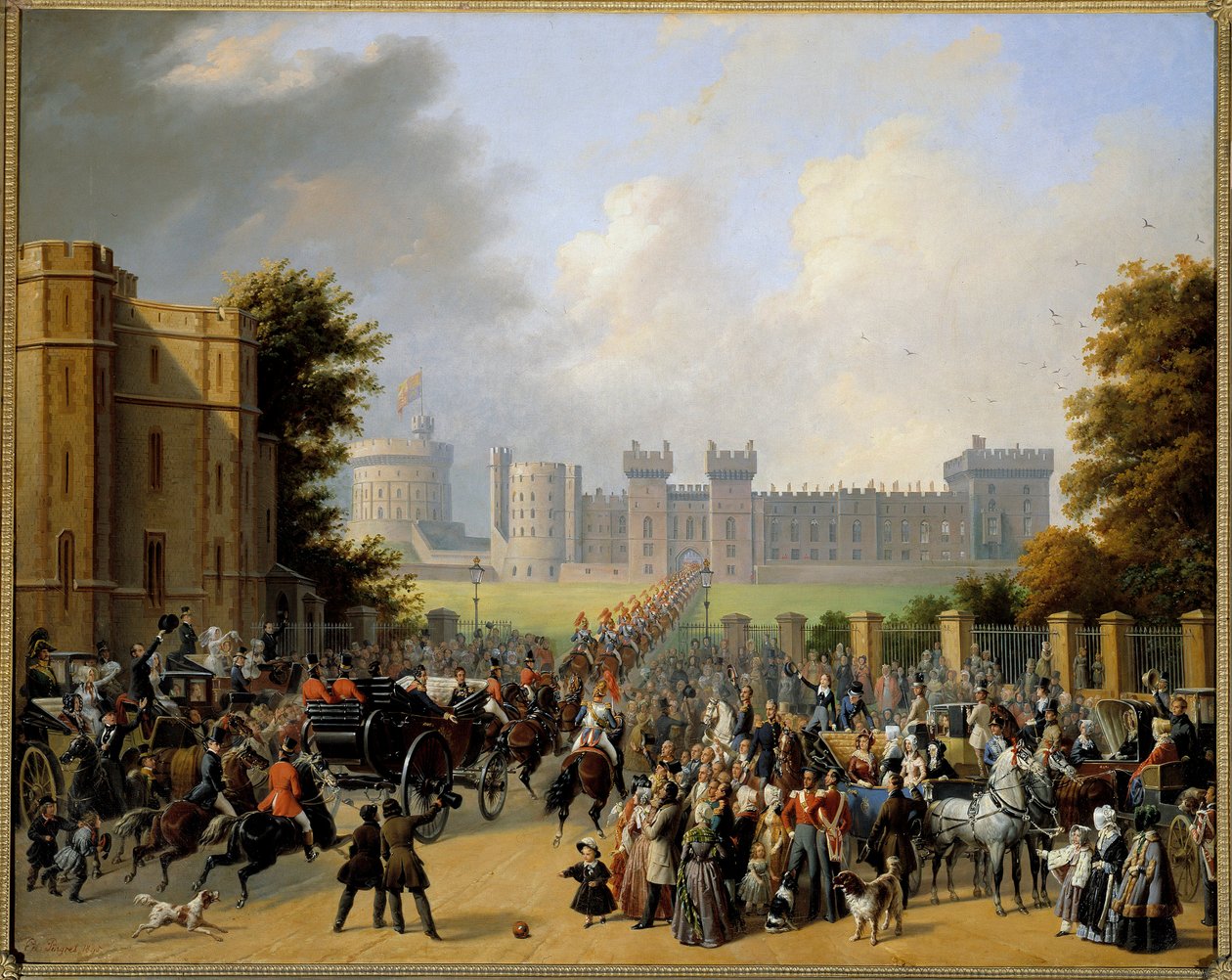 Louis Philippe I (1773-1850) tarafından Windsor Kalesi
