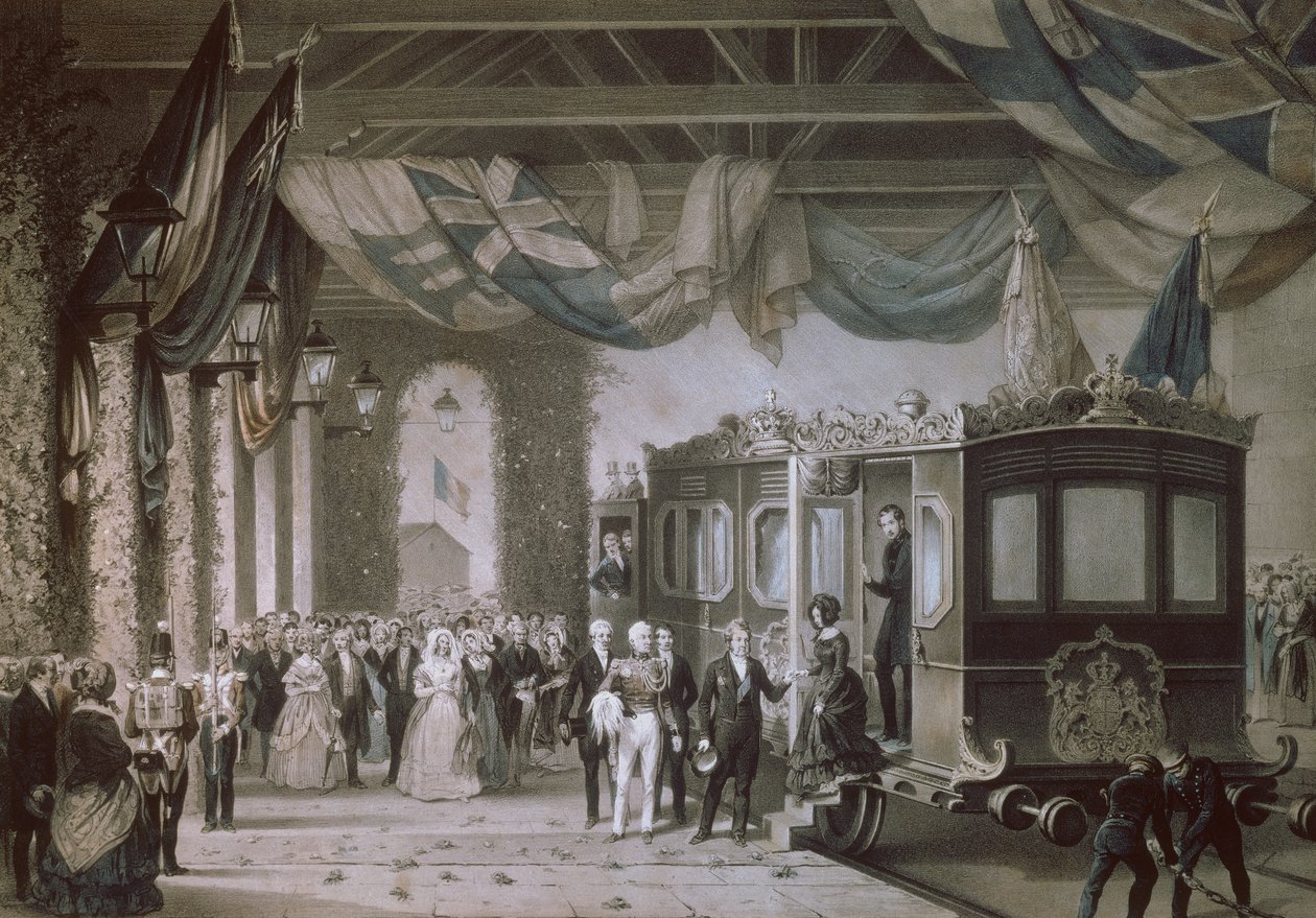 Kraliçe Victoria (1819-1901) ve Prens Albert (1819-61) Hampshire